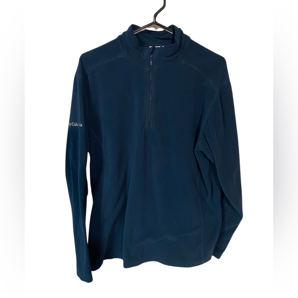 Columbia Deep Navy Half-Zip Fleece Pullover